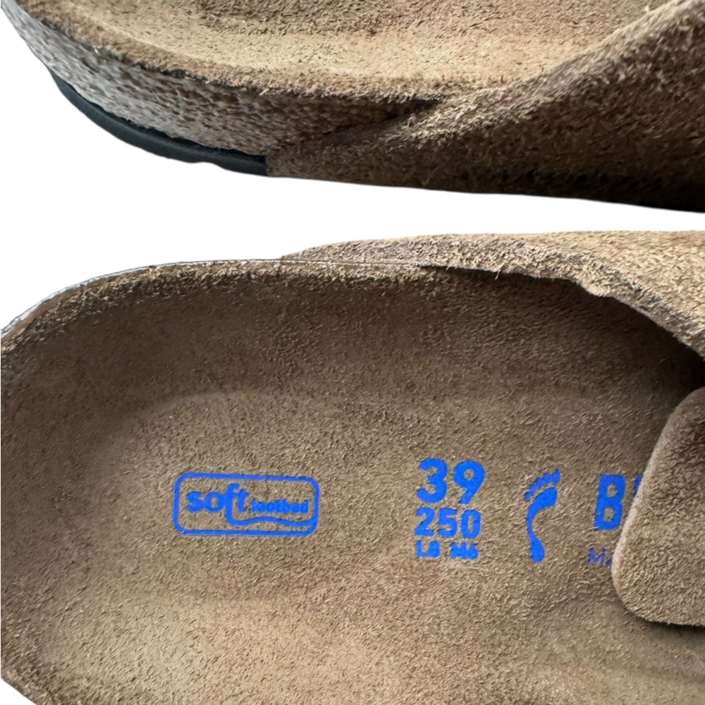 Birkenstock Boston Clog Soft Footbed in Brown | 39 (8) NWT - Picture 6 of 11